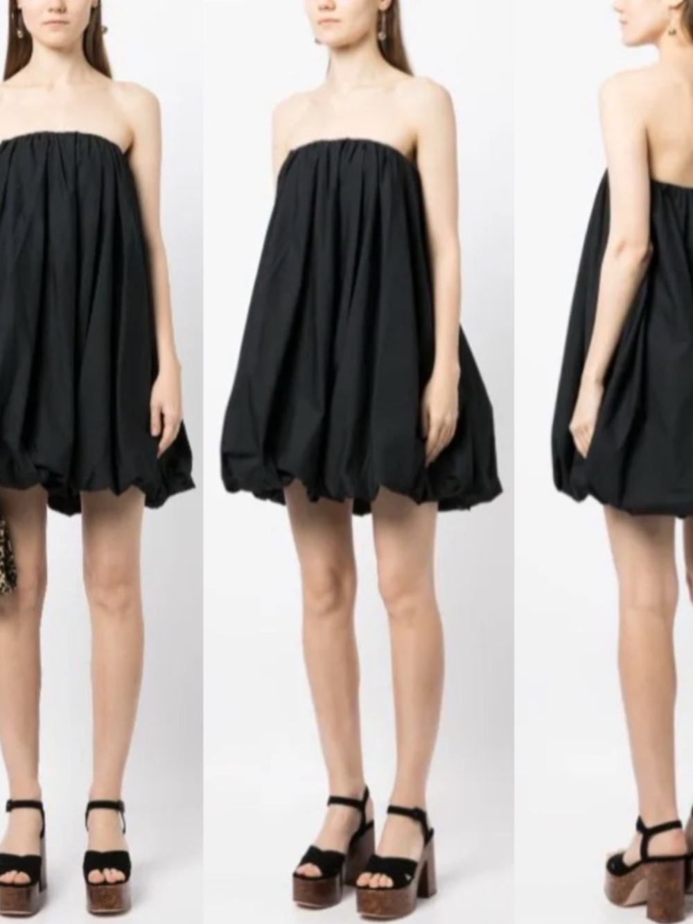 Ulla Johnson Polline Dress in Black Size 12 - Picture 5 of 11